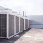 system-central-conditioning-set-roof-building